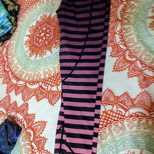 Zyoa striped leggings